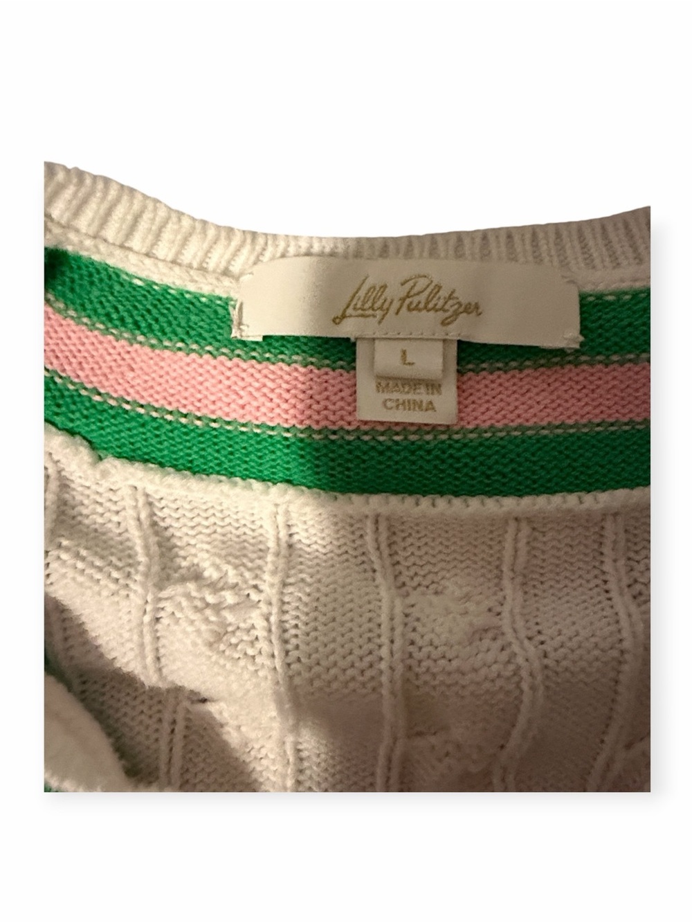 Lilly Pulitzer Brockton sweater size large - Picture 6 of 9